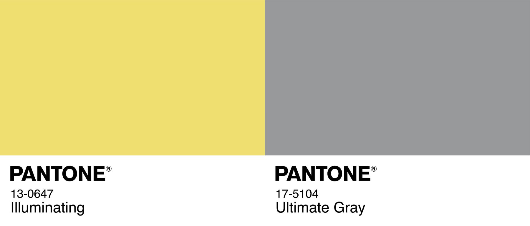 colores 2021 según Pantone