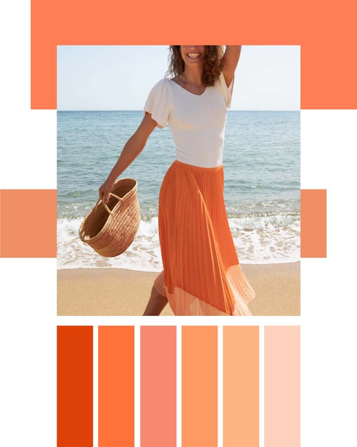 How to wear peach tones to suit you - Lookiero Blog