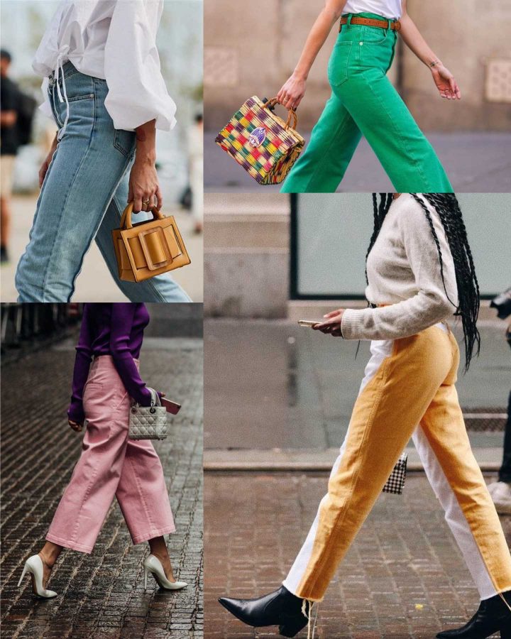 colorful jeans for summer