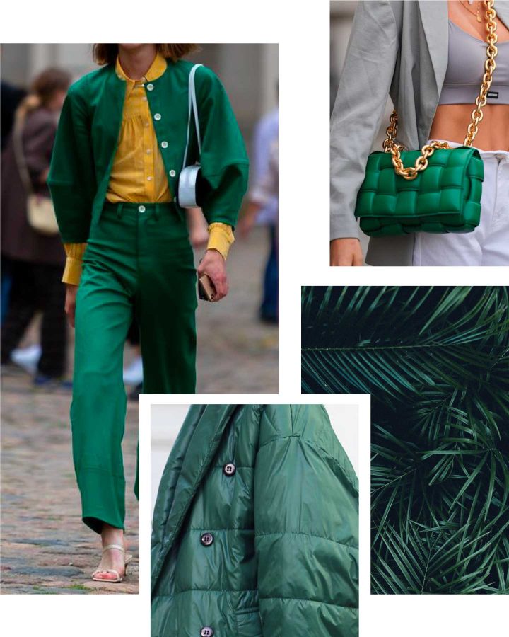 How to wear the colour of the month: emerald green