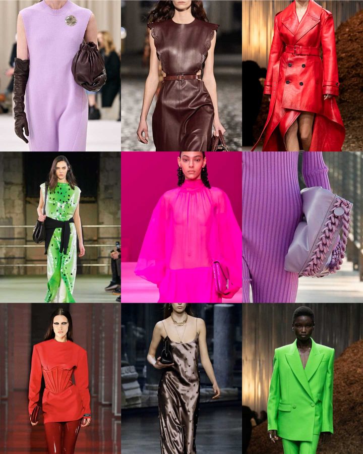 5 colour trends for your autumn/winter 2022-23
