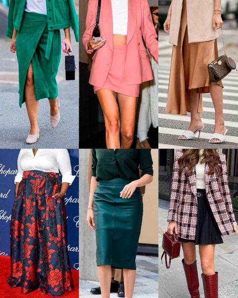 6 de faldas para mujer