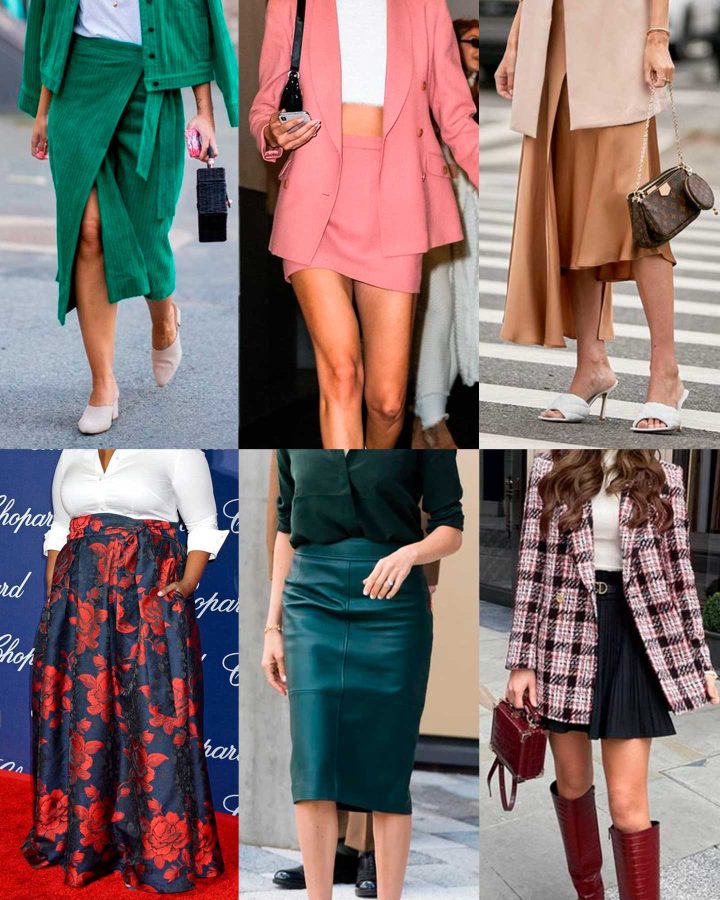 faldas para cada tipo de silueta