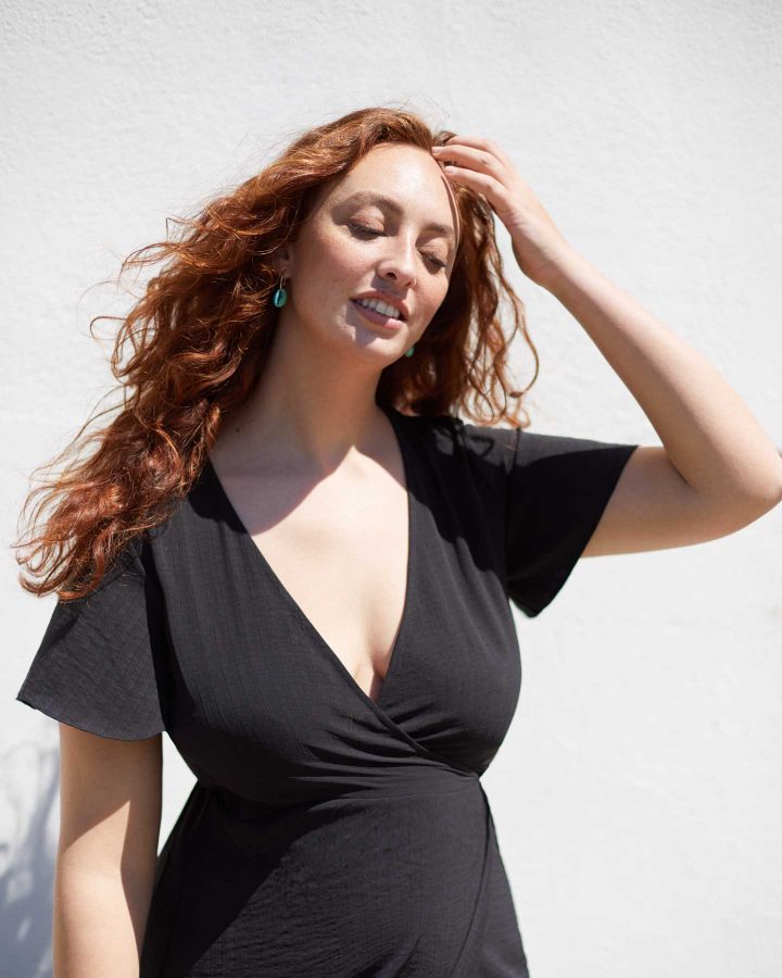 The most flattering dresses for wide hips