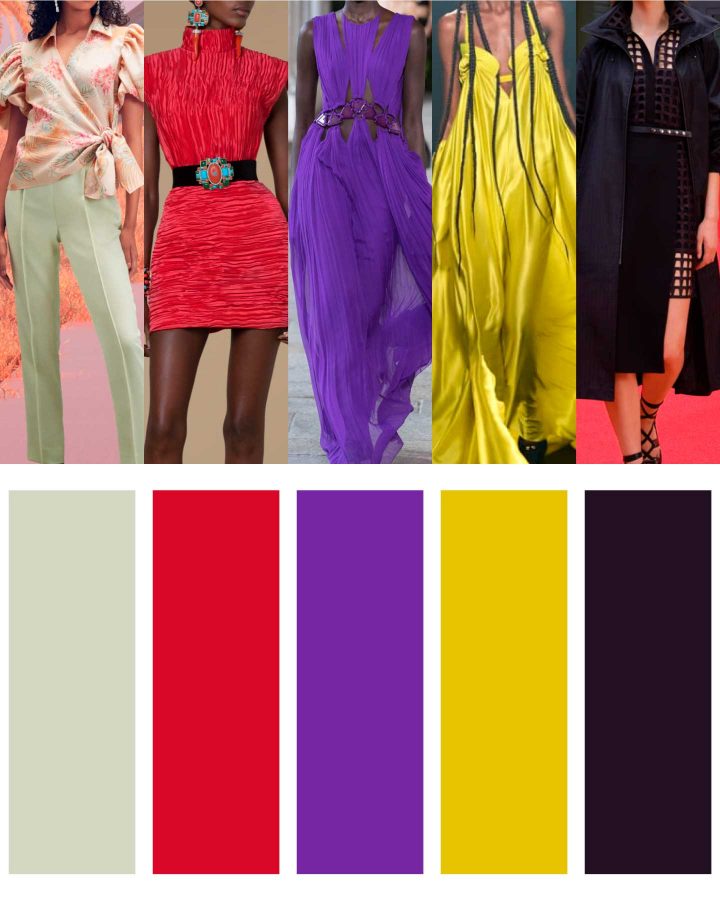 5 colour trends for Spring/Summer 2022