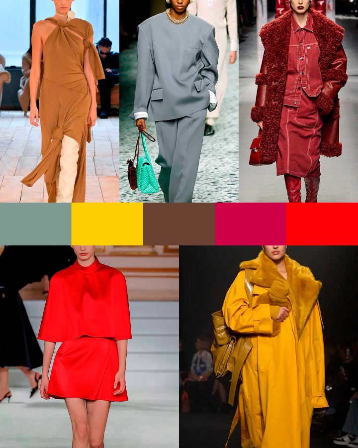 5 colours to follow this autumn/winter 2023/24