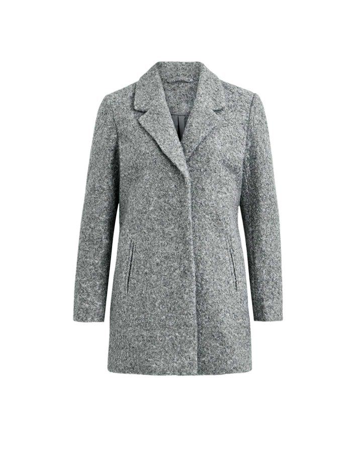 winter grey coat