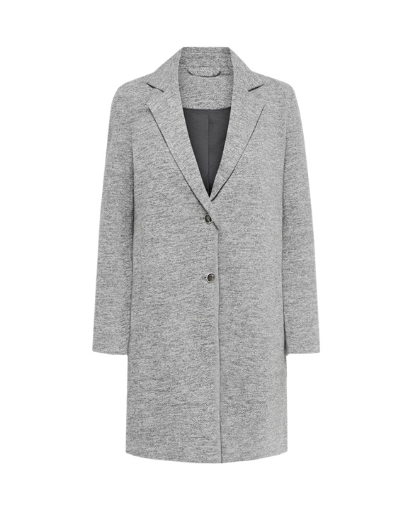 abrigo gris clásico