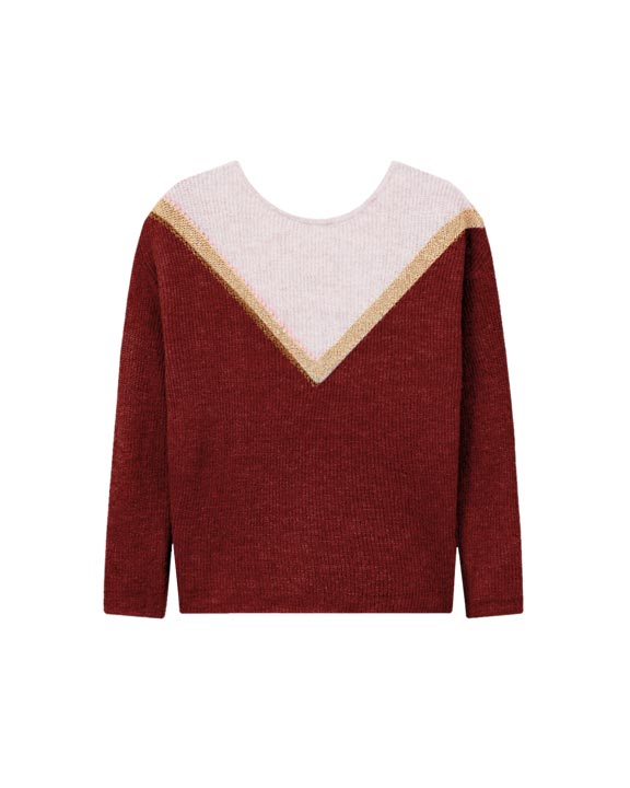 pull laine rouge