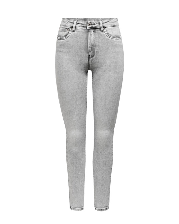 skinny jeans gris