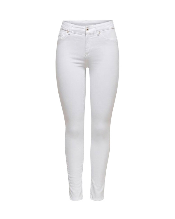 skinny jeans bianco