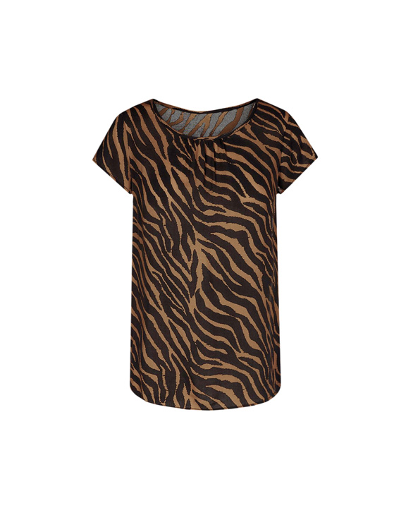 stampato animalier top
