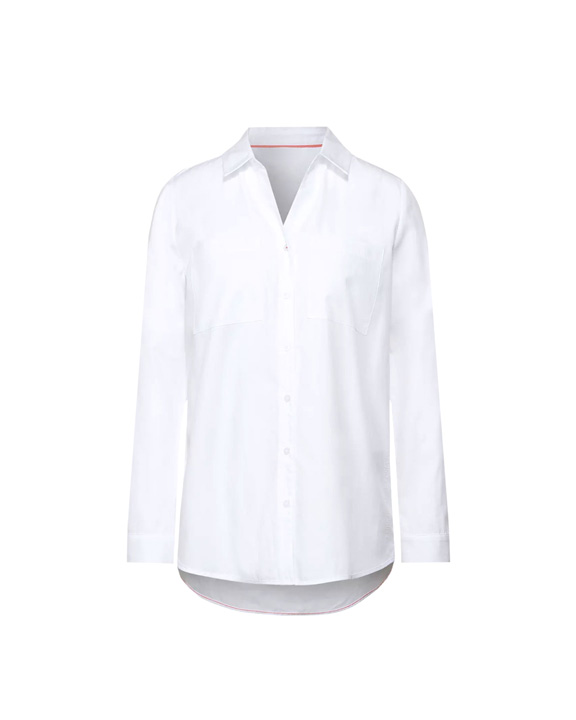 camicia bianca stile minimal chic