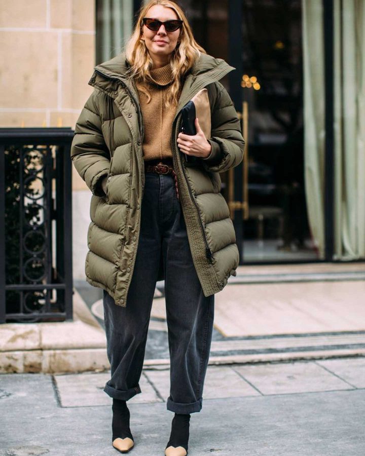 Puffer jacket outfit