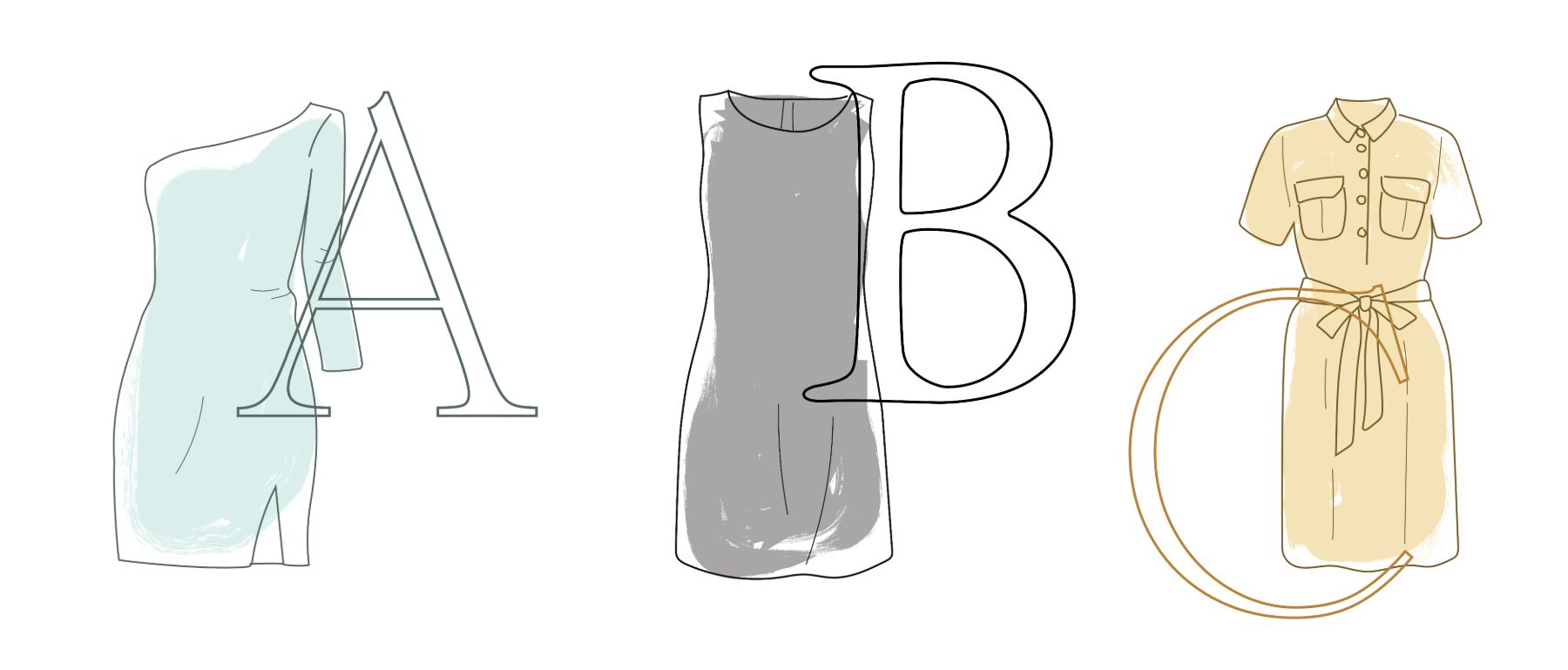 The abc of dresses